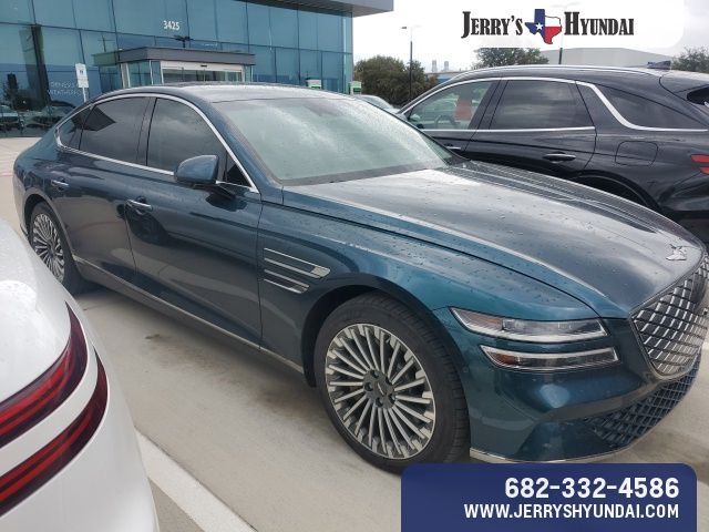 Used 2023 GENESIS Electrified G80 Base with VIN KMTGE4S18PU003486 for sale in Hudson Oaks, TX