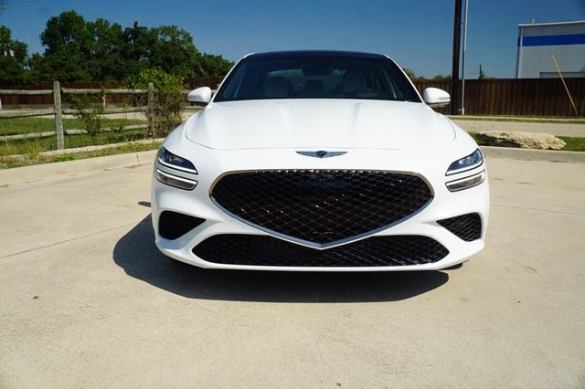 Certified 2025 GENESIS G70 Sport Advanced with VIN KMTG54SE3SU148902 for sale in Weatherford, TX