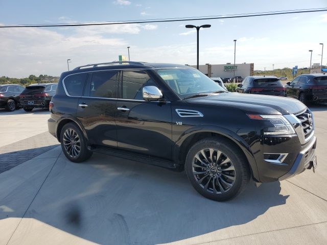 Used 2022 Nissan Armada Platinum with VIN JN8AY2DA4N9390541 for sale in Weatherford, TX