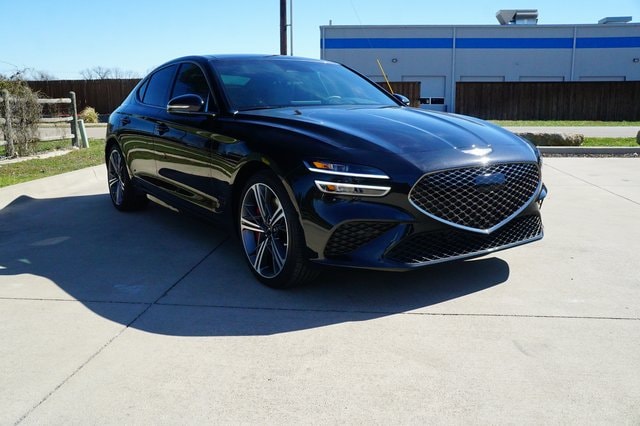 Certified 2024 GENESIS G70 Standard with VIN KMTG34SC3RU139082 for sale in Weatherford, TX