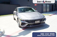 2025 Hyundai Elantra Hybrid Blue Sedan