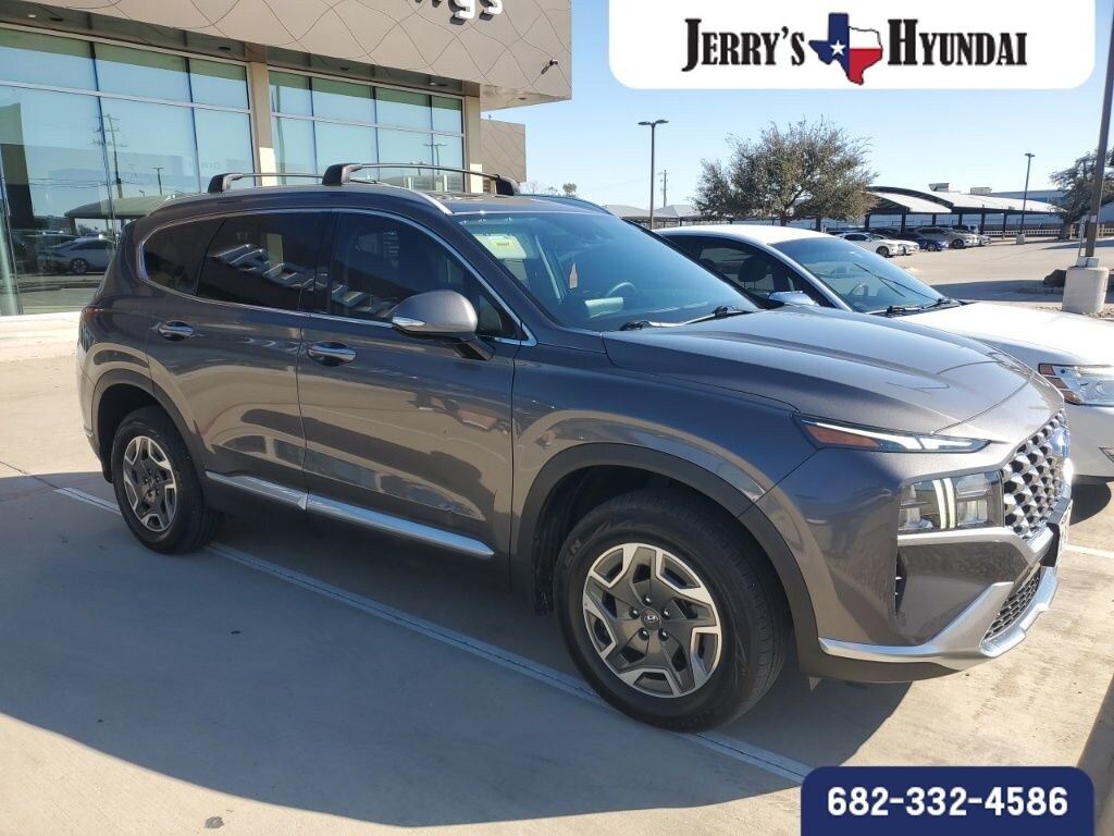 Used 2021 Hyundai Santa Fe Hybrid Blue SUV