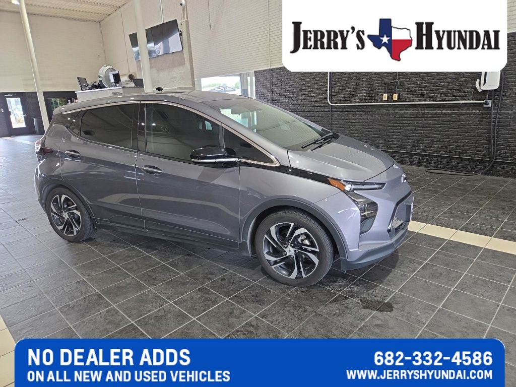 Used 2023 Chevrolet Bolt EV LT with VIN 1G1FW6S04P4205860 for sale in Weatherford, TX