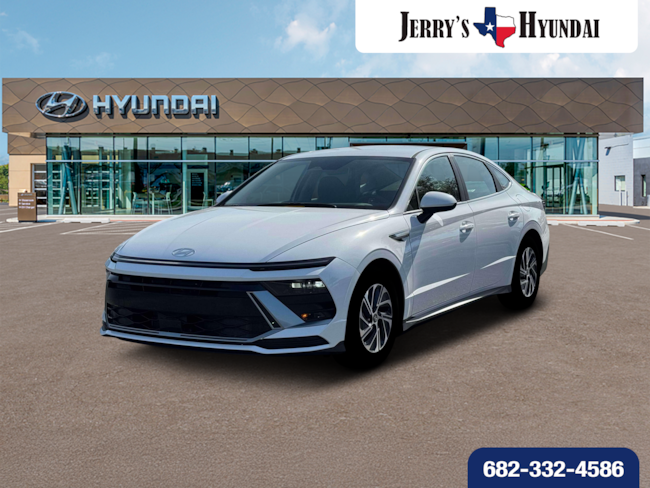 2026 Hyundai Sonata Hybrid Blue Sedan