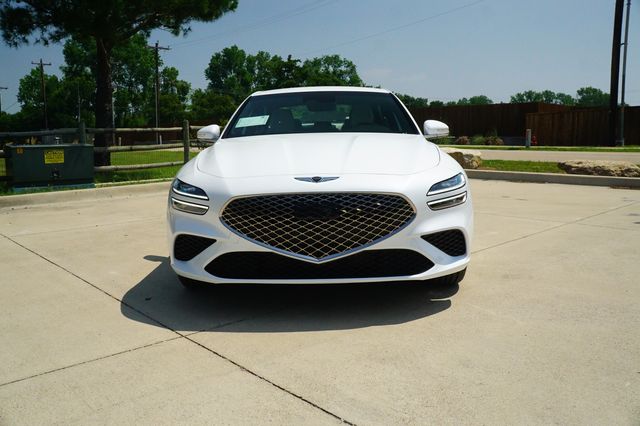 Certified 2025 GENESIS G70 Standard with VIN KMTG34SC2SU145901 for sale in Weatherford, TX