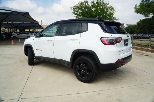 Used 2024 Jeep Compass Trailhawk with VIN 3C4NJDDN6RT595226 for sale in Weatherford, TX