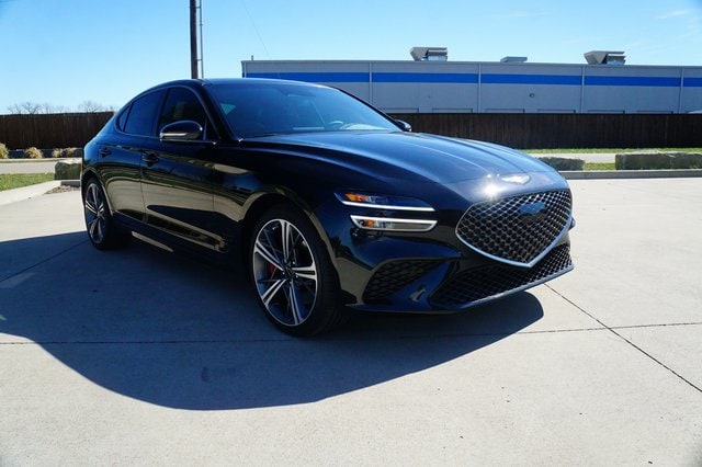 Certified 2024 GENESIS G70 Standard with VIN KMTG34SC8RU136940 for sale in Weatherford, TX