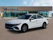 2026 Hyundai Elantra Hybrid Blue Sedan