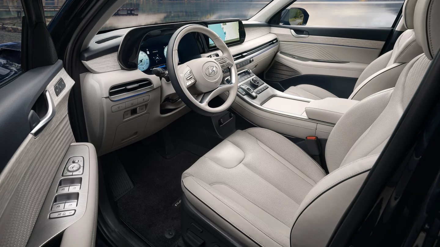 Interior Of The 2025 Hyundai Palisade Near Dallas, TX