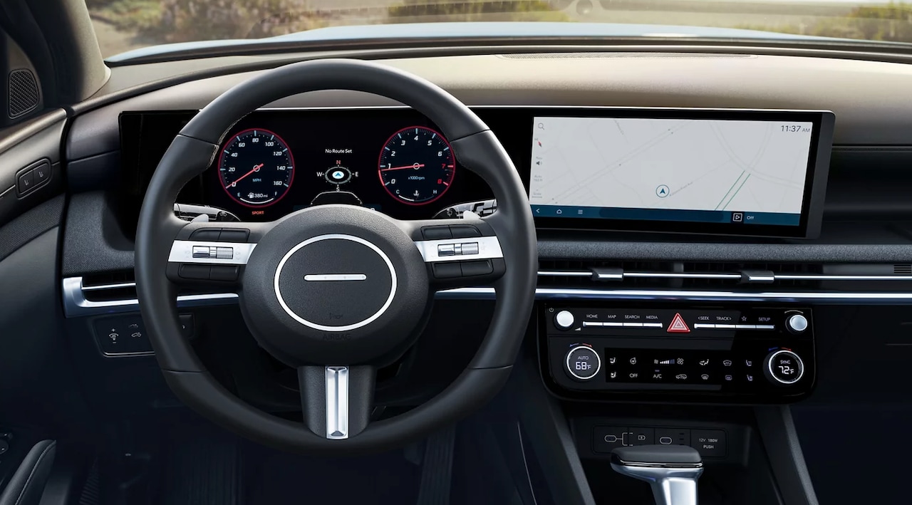 2026 Hyundai Santa Cruz Interior near Dallas, TX