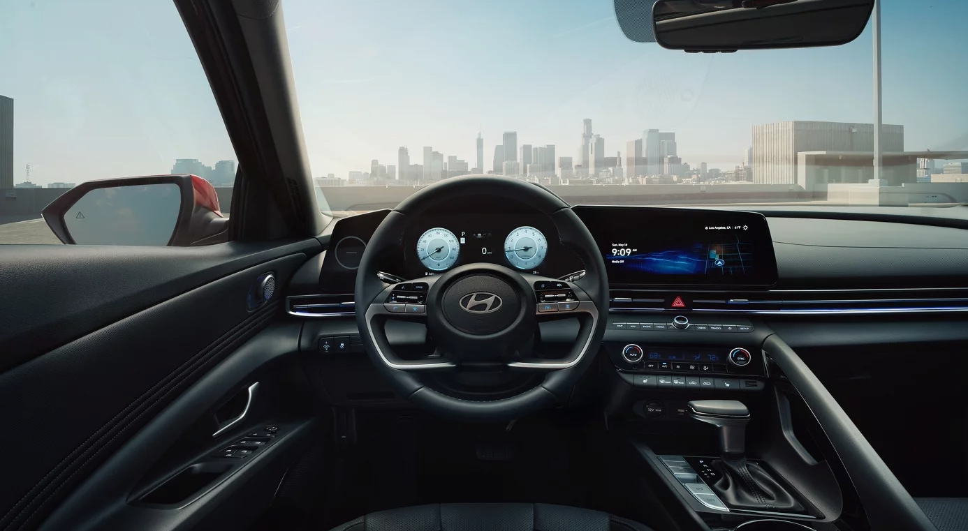 2026 Hyundai Elantra Interior Design Near Fort Worth, TX
