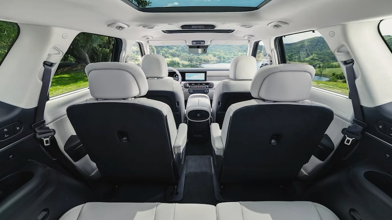 The Spacious Interior of the New 2027 Hyundai Palisade Hybrid Near Fort Worth, TX