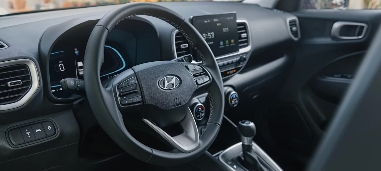 The Interior of New 2026 Hyundai Venue Nearby Dallas, TX