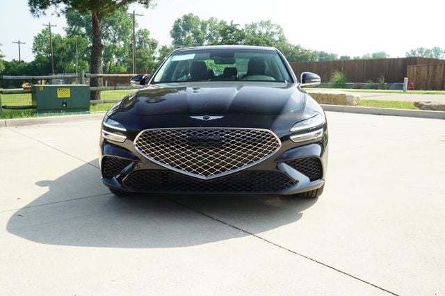 Certified 2025 GENESIS G70 Standard with VIN KMTG34SC3SU143929 for sale in Weatherford, TX