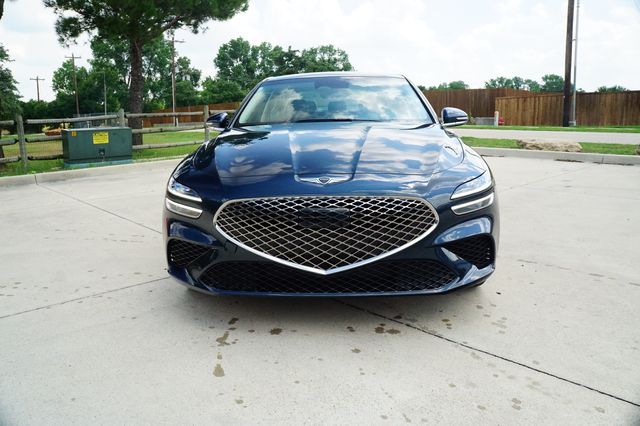 Certified 2025 GENESIS G70 Standard with VIN KMTG34SC5SU145908 for sale in Weatherford, TX
