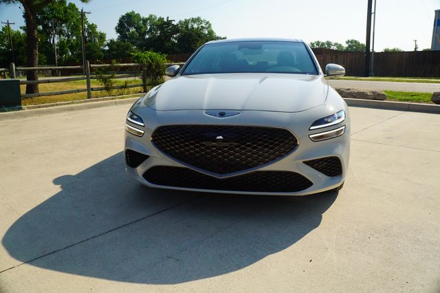 Certified 2025 GENESIS G70 Standard with VIN KMTG34SC0SU144794 for sale in Weatherford, TX