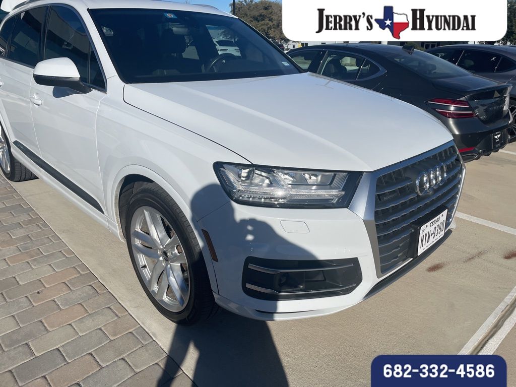 Used 2018 Audi Q7 Prestige with VIN WA1VAAF78JD022653 for sale in Weatherford, TX