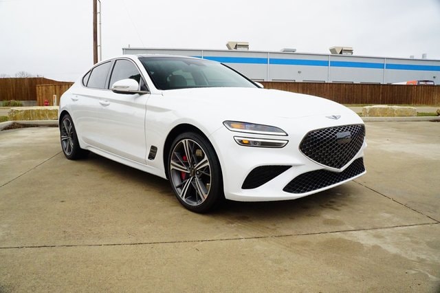 Certified 2024 GENESIS G70 Standard with VIN KMTG34SC2RU137002 for sale in Weatherford, TX