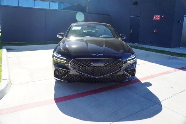 Certified 2025 GENESIS G70 Standard with VIN KMTG34SC0SU151924 for sale in Weatherford, TX