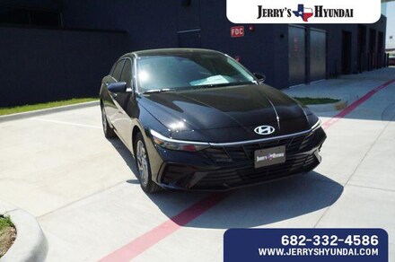 2025 Hyundai Elantra Hybrid Blue Sedan