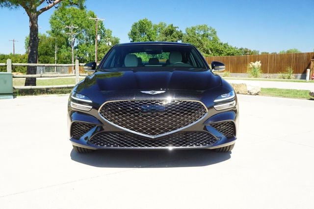 Certified 2025 GENESIS G70 Standard with VIN KMTG34SC6SU148722 for sale in Weatherford, TX