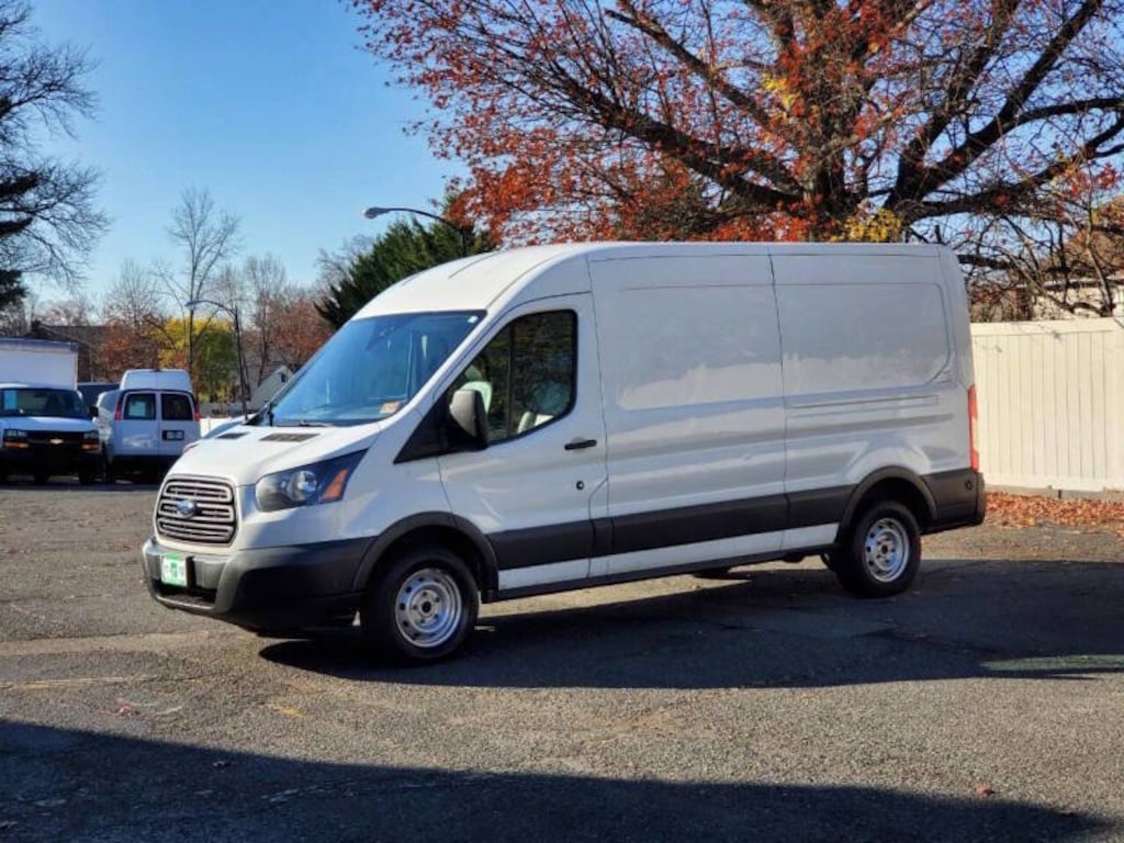 Used 2019 Ford Transit-150 Base w/Sliding Pass-Side Cargo Door Van Medium Roof Cargo Van