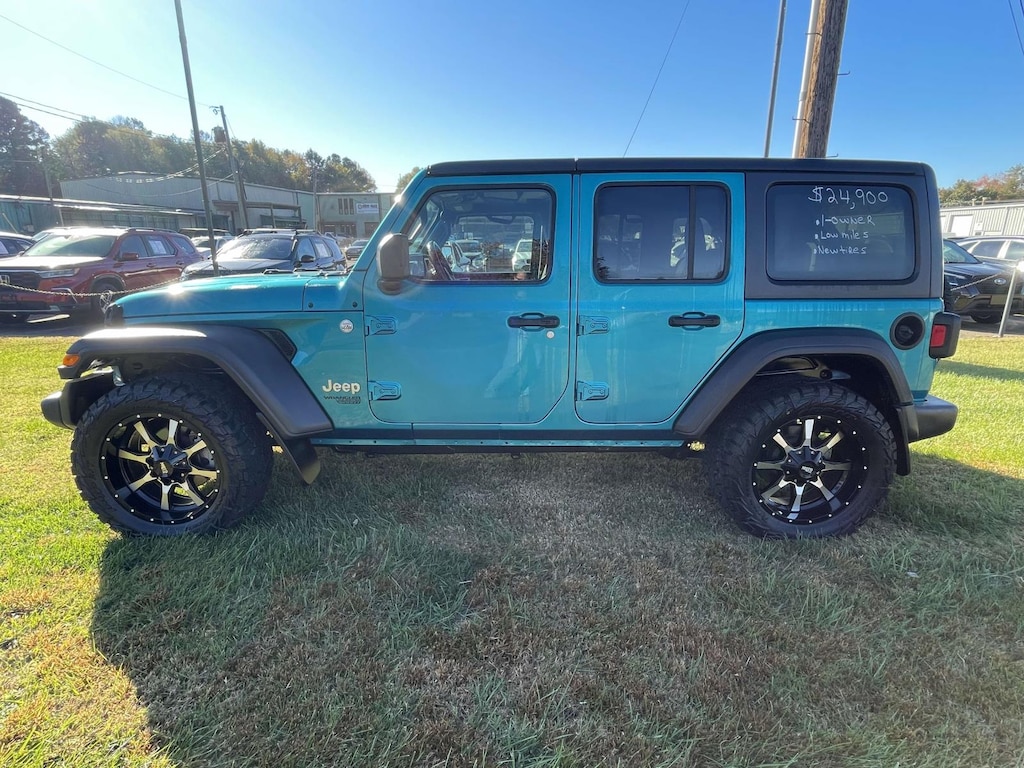 Used 2019 Jeep Wrangler Unlimited Sport S 4x4 Sport Utility