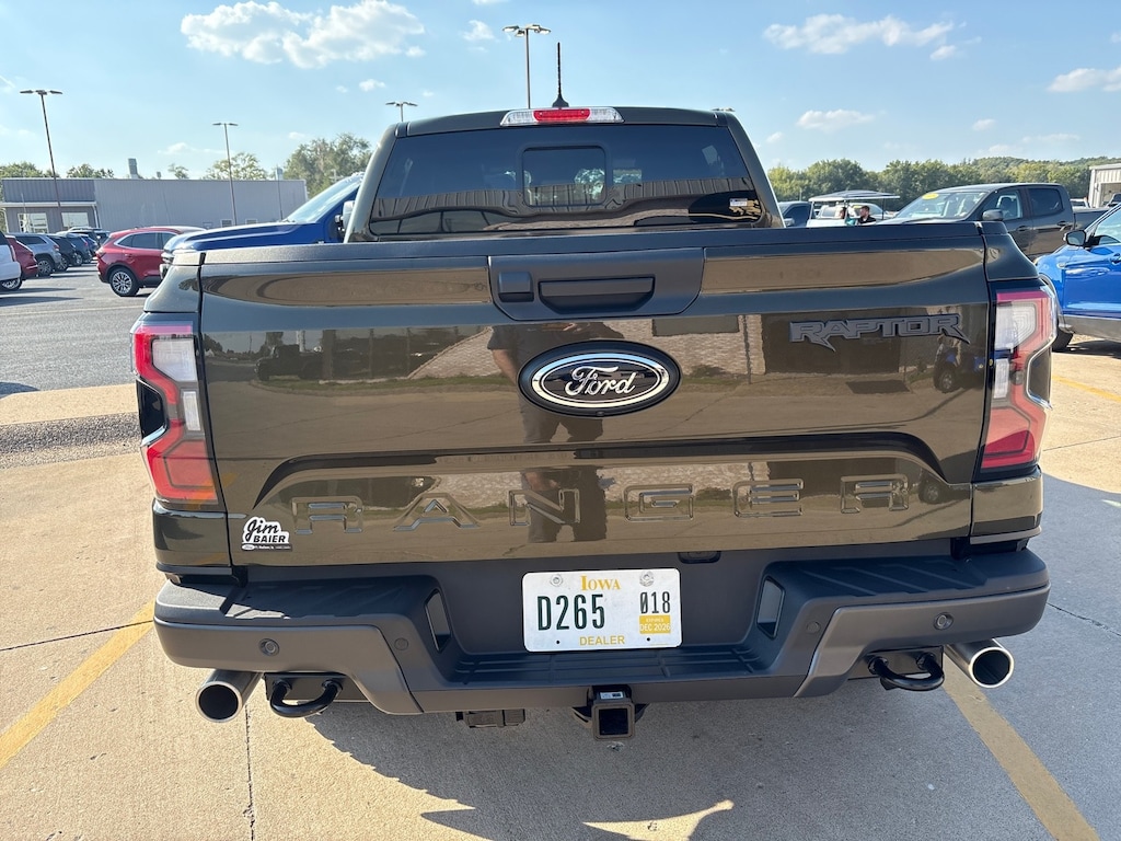 New 2025 Ford Ranger Raptor Pickup Truck
