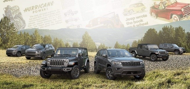 Jeep’s® 80th Anniversary Limited Edition Lineup