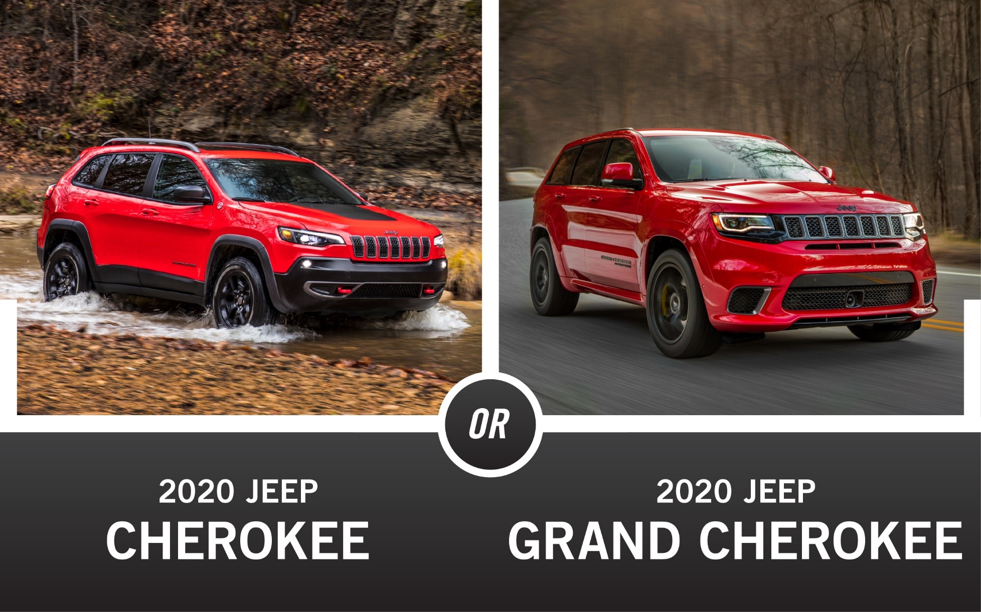 2021 Jeep vs 2021 Jeep Grand Cherokee