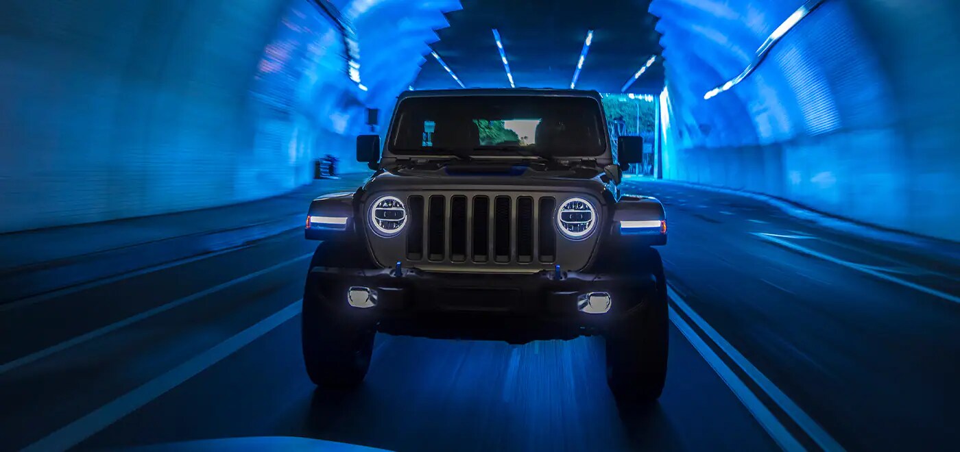Jeep Wrangler 4xe Driving in Birmingham, AL