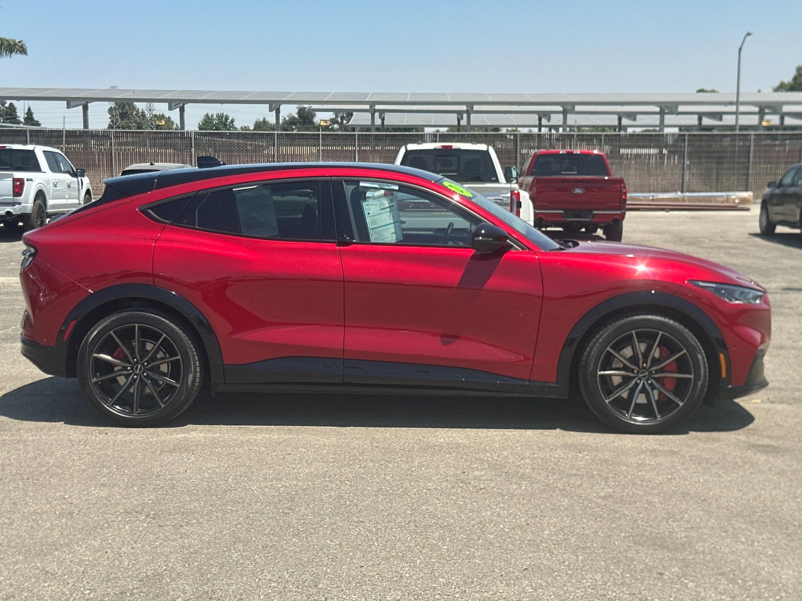 Certified 2021 Ford Mustang Mach-E Premium RWD with VIN 3FMTK3R76MMA02147 for sale in Bakersfield, CA