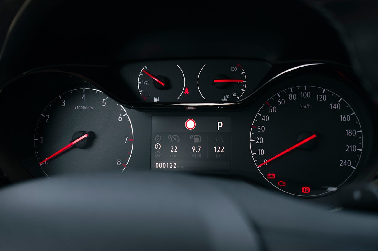 warning lights and symbols on car dashboard 