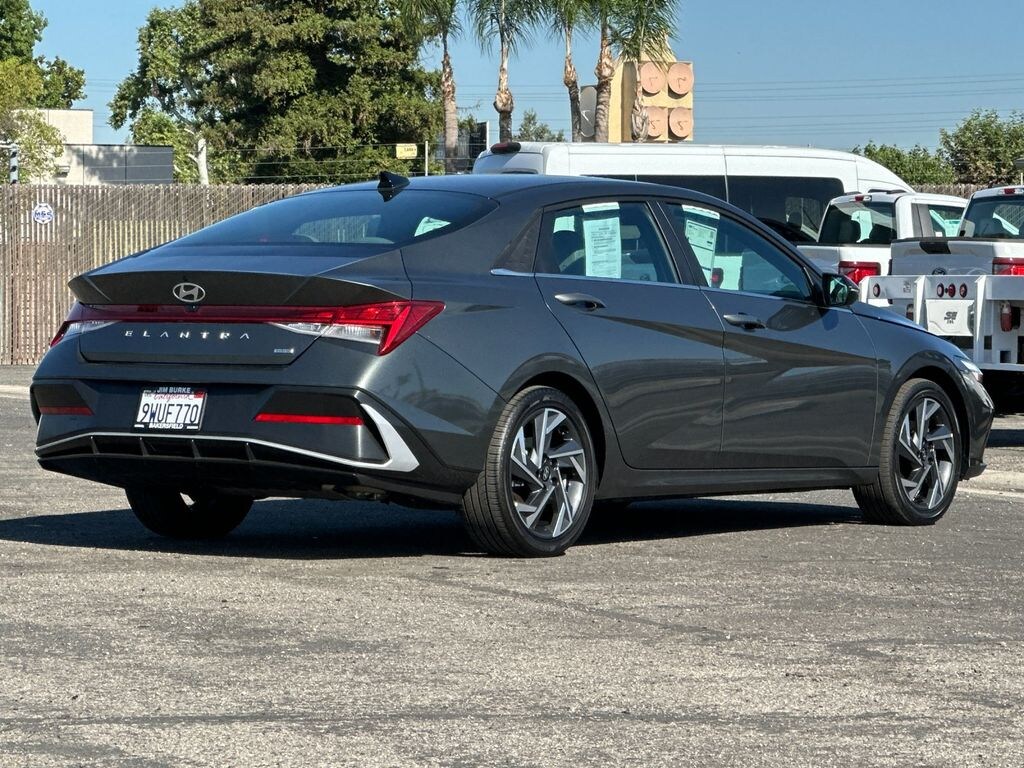 Certified 2025 Hyundai Elantra Hybrid Limited Sedan