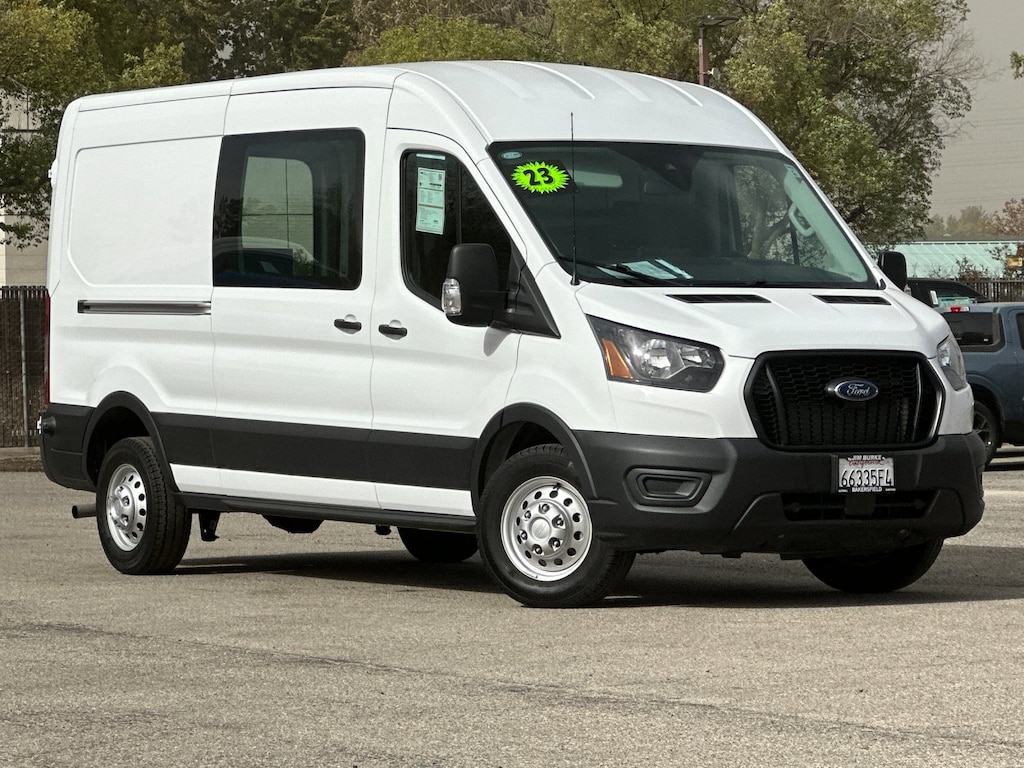 Certified 2023 Ford Transit-350 Cargo T350 Van Medium Roof Van