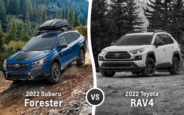 2022 Subaru Forester vs. 2022 Toyota RAV4