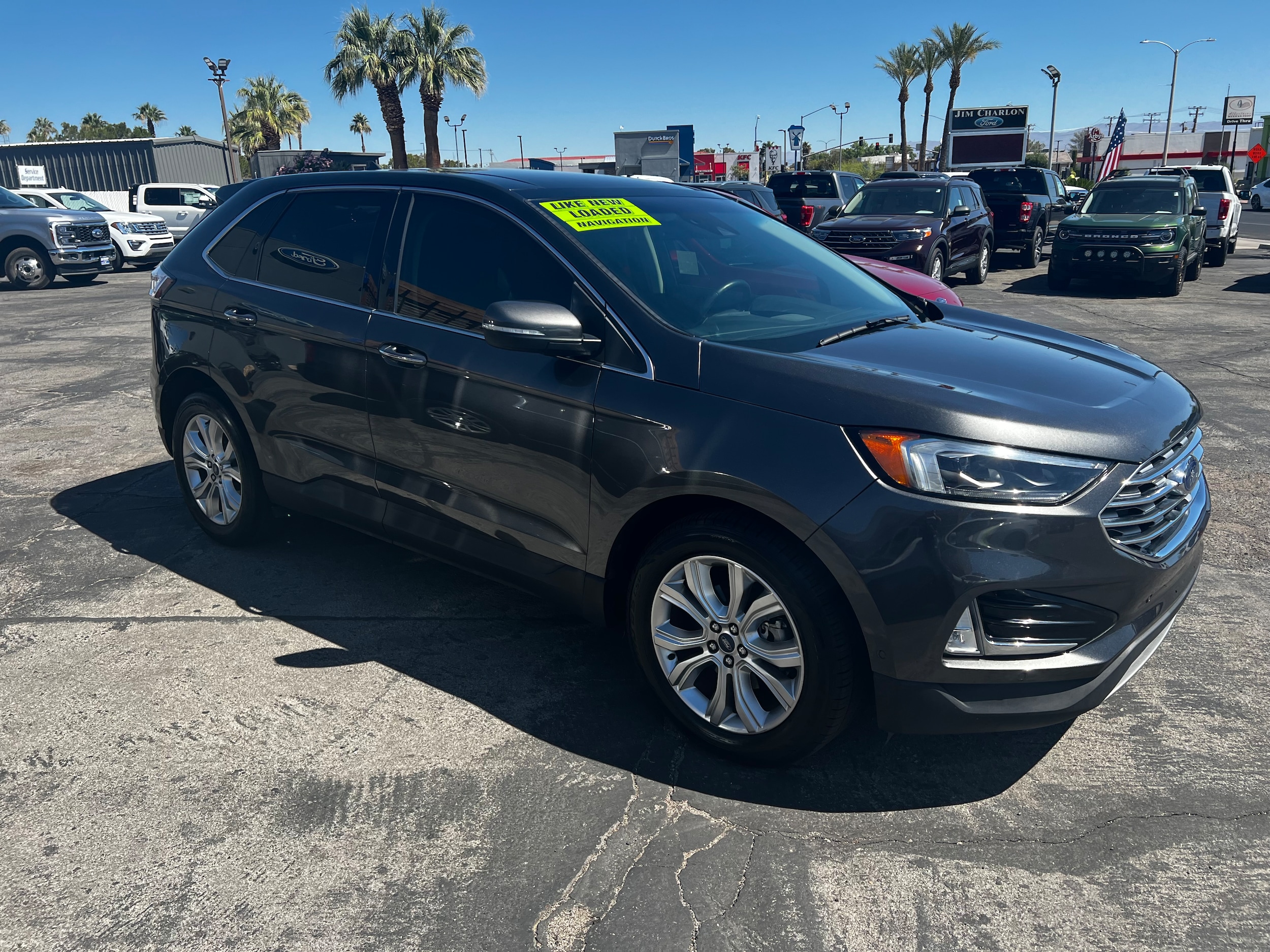 Certified 2020 Ford Edge Titanium with VIN 2FMPK3K97LBA27894 for sale in Ridgecrest, CA