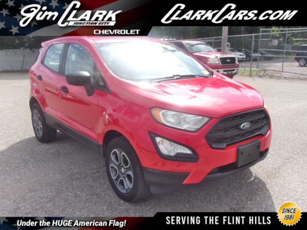 Used 2019 Ford EcoSport S SUV