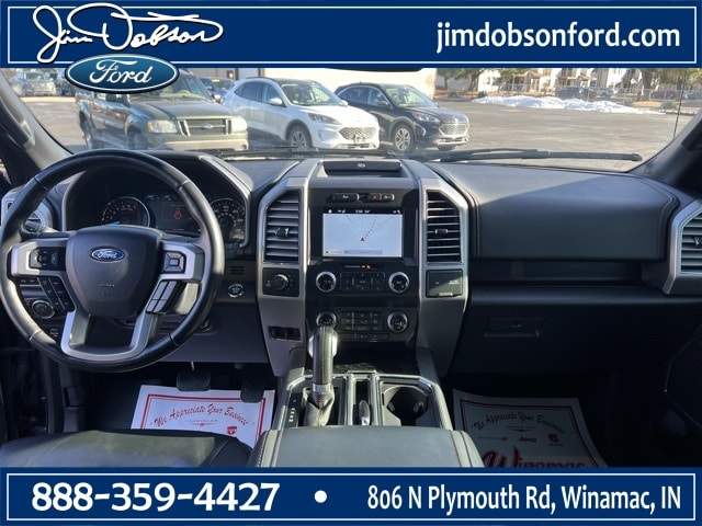 Used 2019 Ford F-150 Platinum with VIN 1FTEW1E53KFC84027 for sale in Winamac, IN
