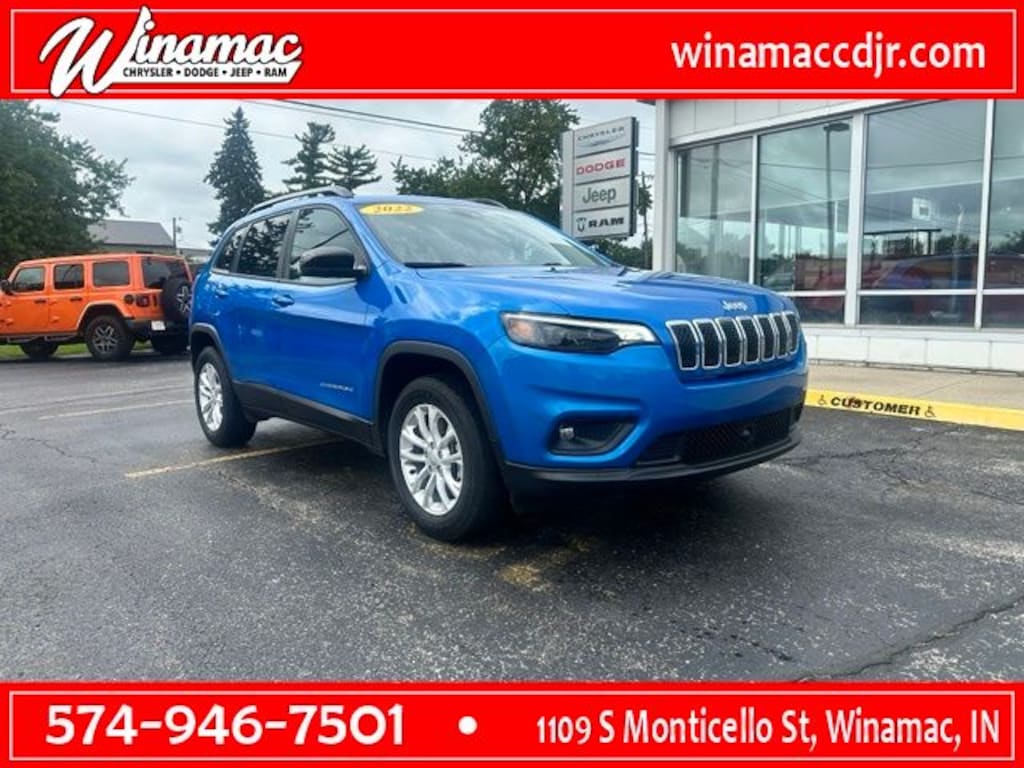 Used 2022 Jeep Cherokee Latitude Lux SUV
