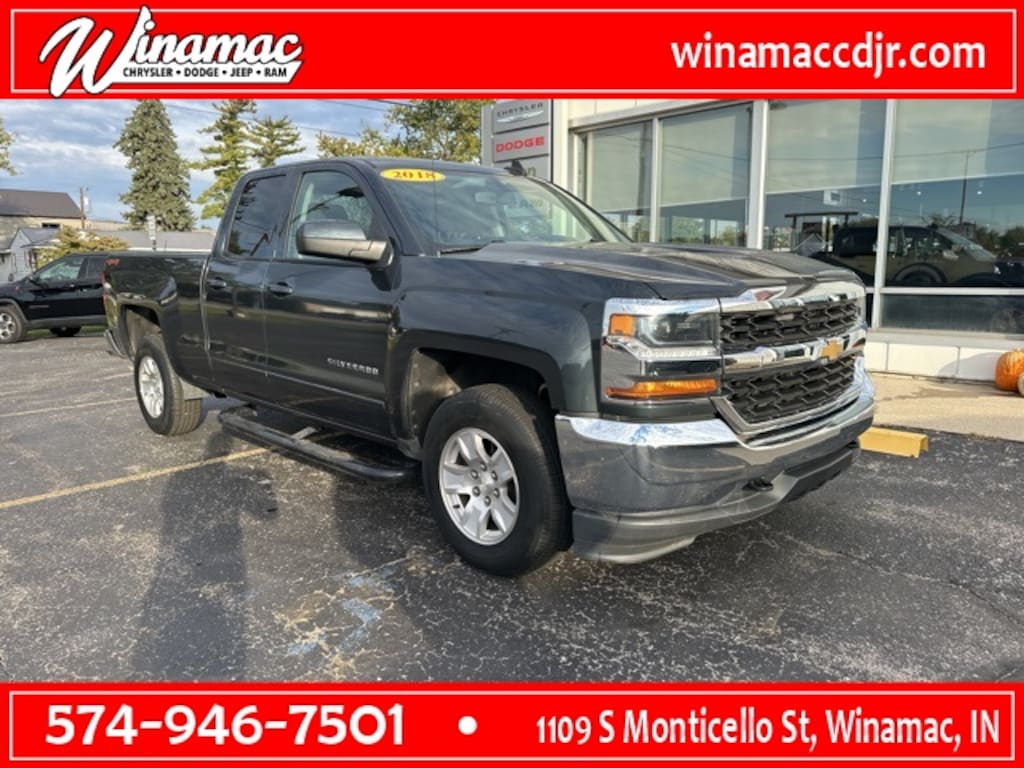 Used 2018 Chevrolet Silverado 1500 LT Extended Cab Short Bed Truck