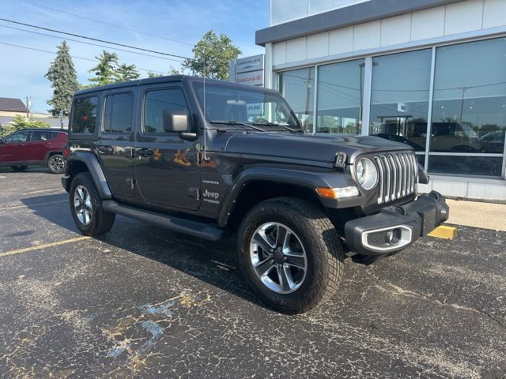 Used 2021 Jeep Wrangler Unlimited Sahara SUV
