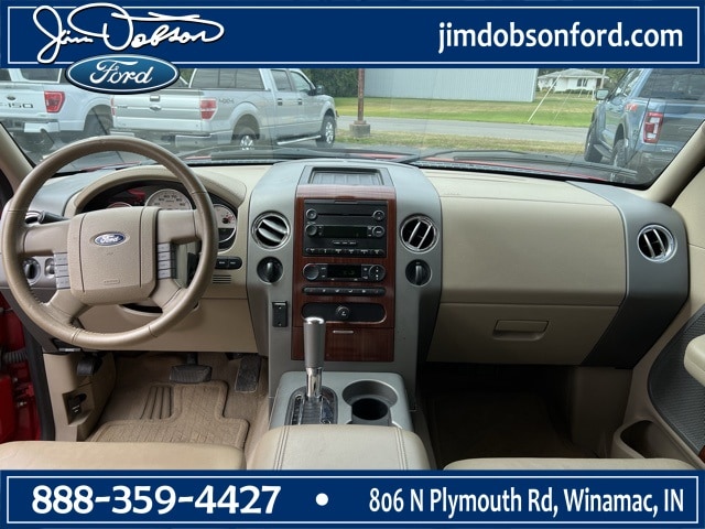 Used 2005 Ford F-150 Lariat with VIN 1FTPW145X5FB14746 for sale in Winamac, IN