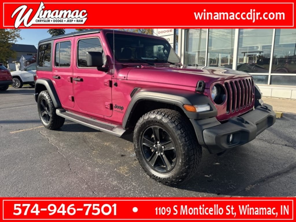 Used 2021 Jeep Wrangler Unlimited Sport SUV