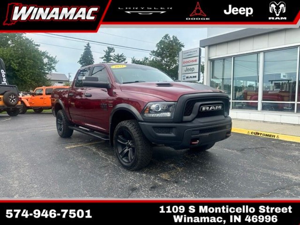Used 2021 Ram 1500 Classic SLT Crew Cab Short Bed Truck