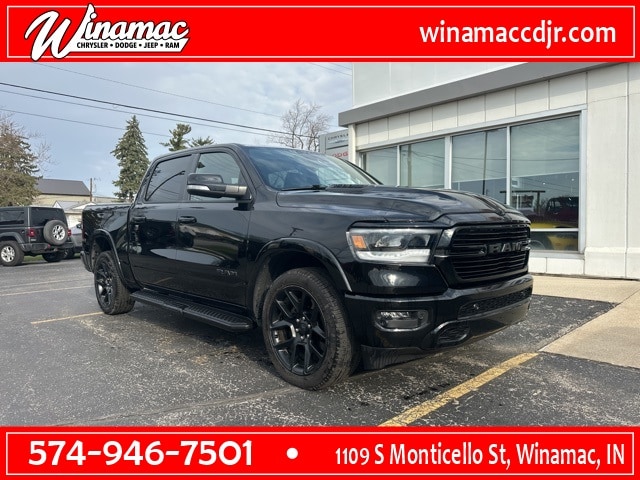 Used 2022 RAM Ram 1500 Pickup Laramie with VIN 1C6SRFJT7NN131180 for sale in Winamac, IN