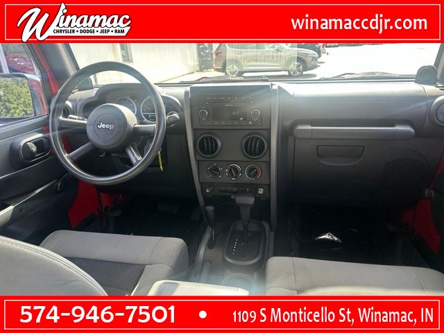 Used 2010 Jeep Wrangler Unlimited Sport with VIN 1J4BA3H12AL129372 for sale in Winamac, IN