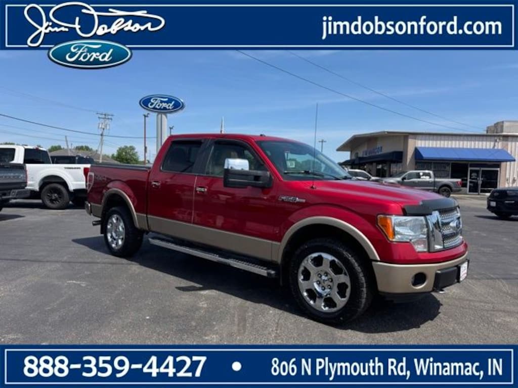 Used 2011 Ford F-150 Lariat Crew Cab Short Bed Truck