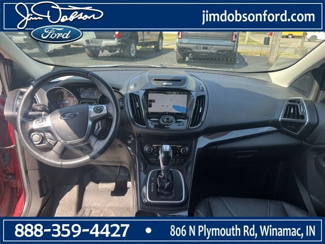 Used 2013 Ford Escape Titanium with VIN 1FMCU9J91DUC43636 for sale in Winamac, IN