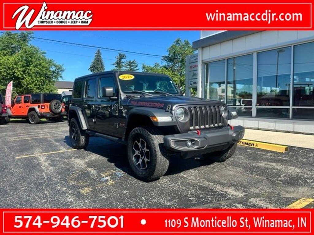 Used 2018 Jeep Wrangler Unlimited Rubicon SUV